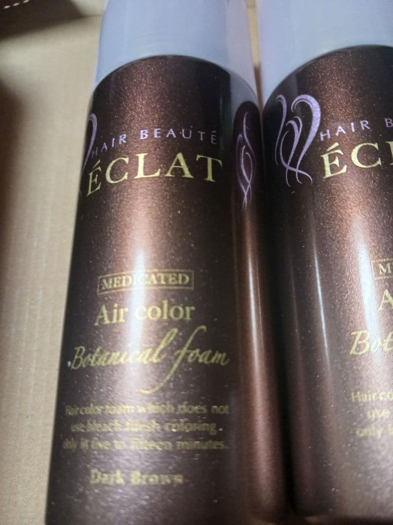 ボタニカルエアカラーフォーム ダークブラウン 白髪染め 新品未使用 3本セット