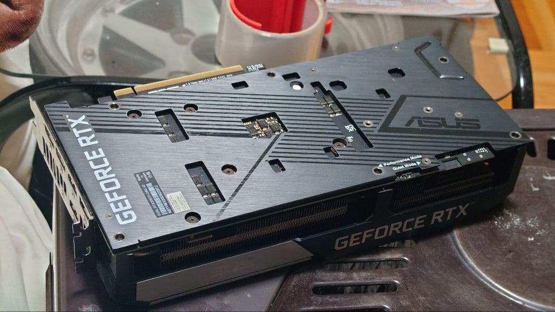 ASUS DUAL RTX3060ti 8GB 動作可 ジャンク