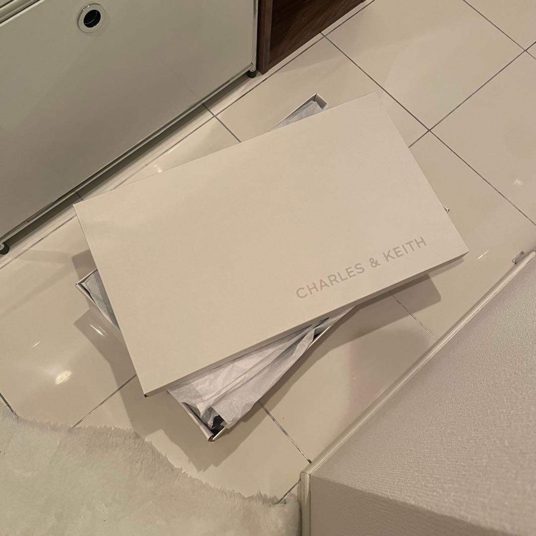 CHARLES&KEITH チャールズアンドキース　ブラックロングブーツ