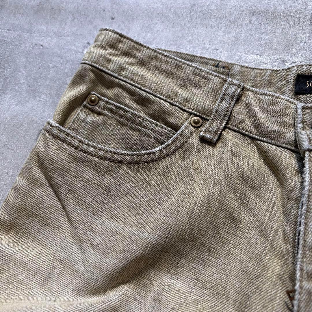 パンツ 2000's boots cut flare jeans fade y2k