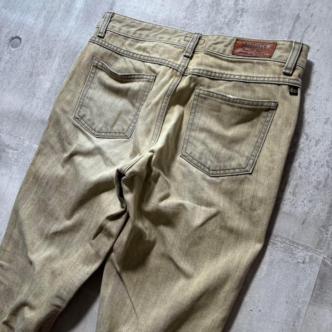 パンツ 2000's boots cut flare jeans fade y2k