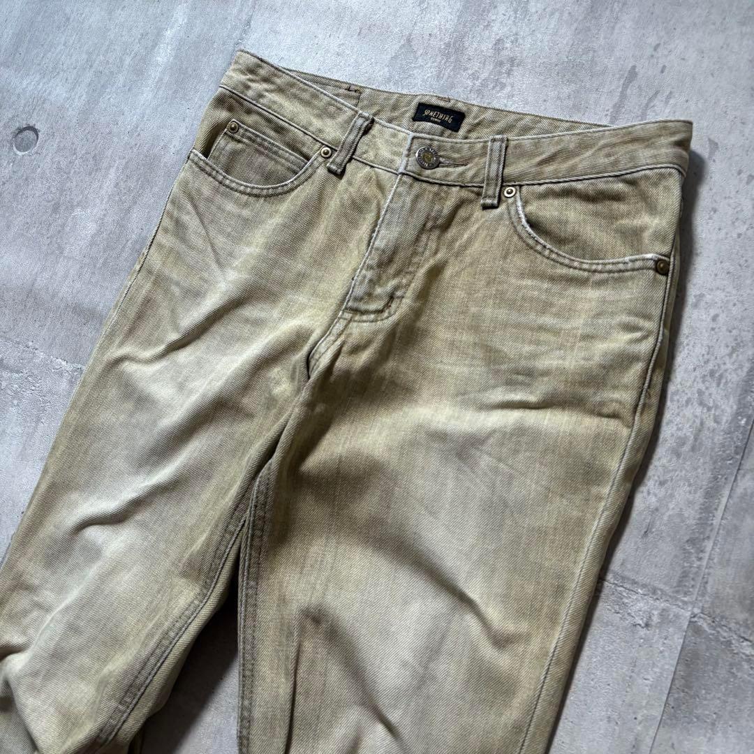 パンツ 2000's boots cut flare jeans fade y2k