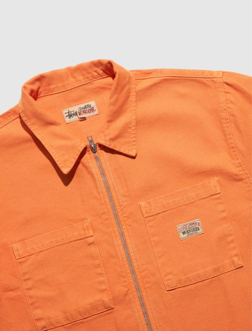 新品 STUSSY 22AW Workgear Zip ワークジャケット