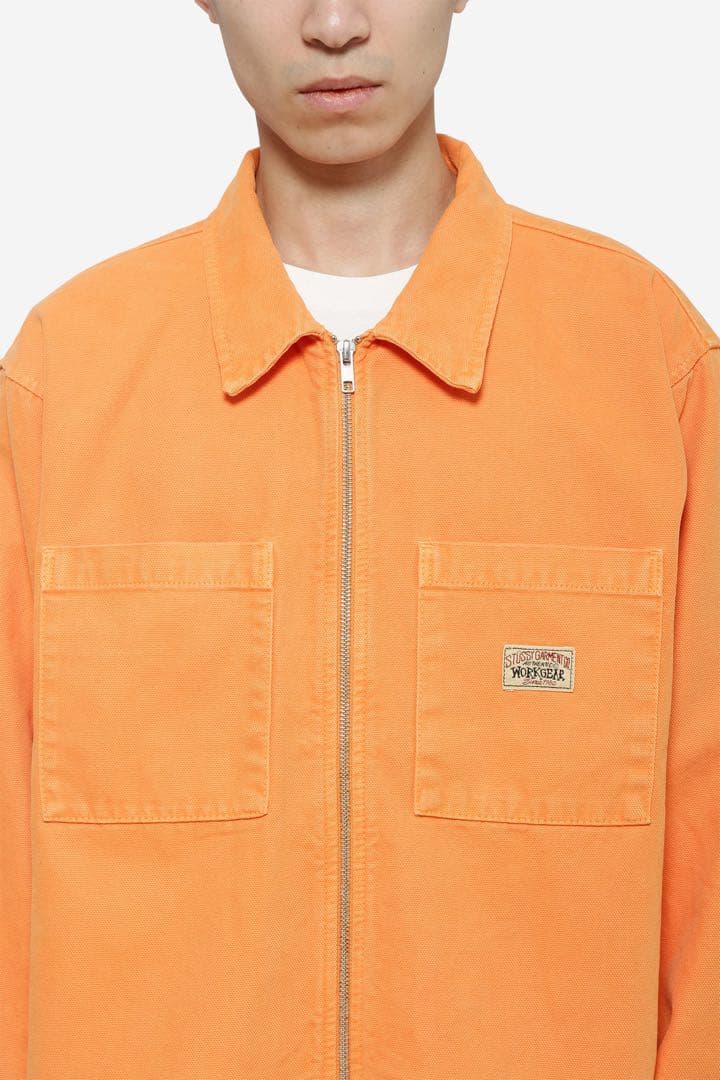 新品 STUSSY 22AW Workgear Zip ワークジャケット