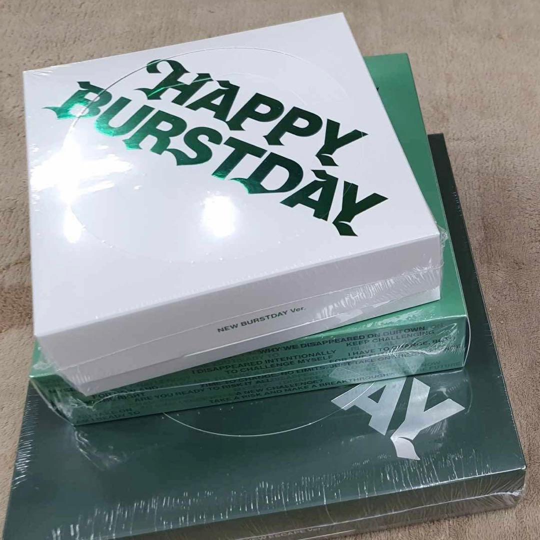 新品未開封 3形態×2セット HAPPY BURSTDAY