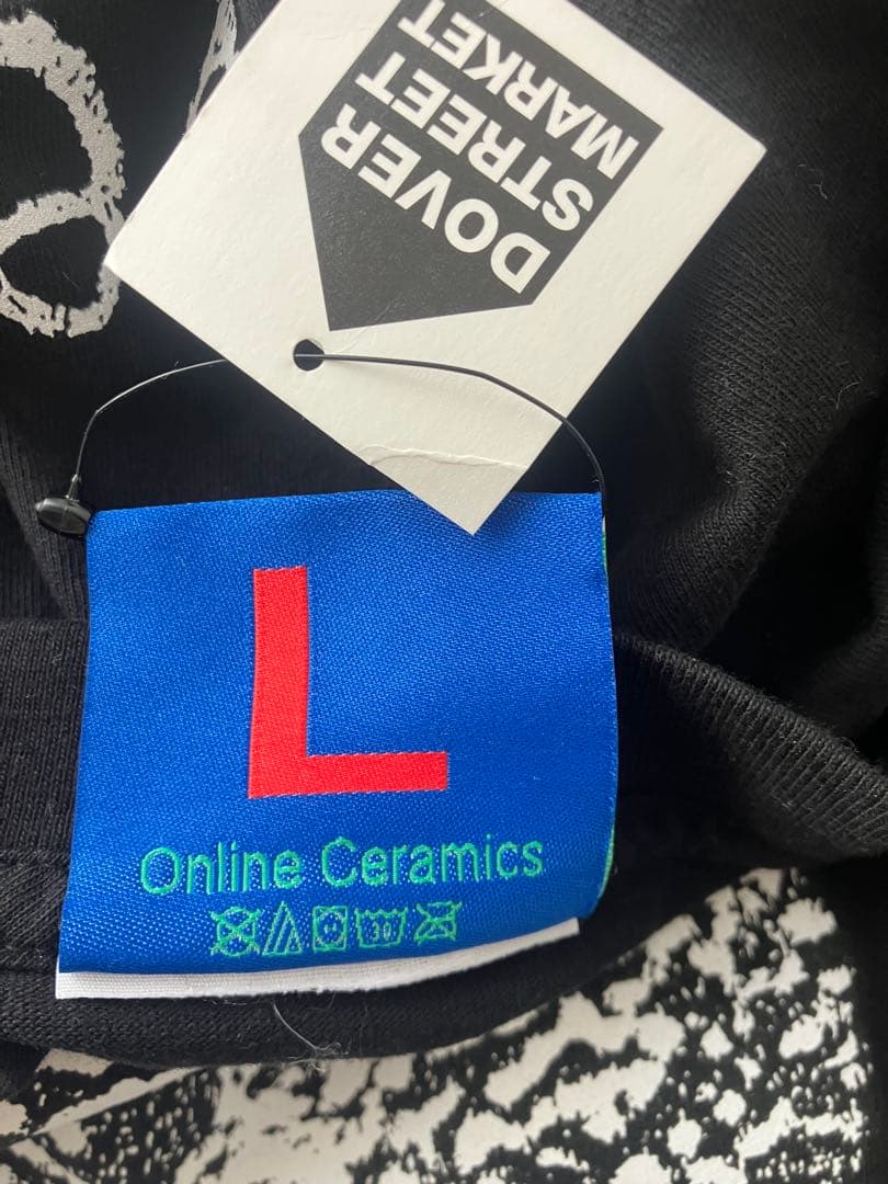 ONLINE CERAMICS ブラック Tシャツ L