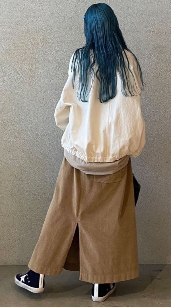 アルバム ディ ファミリアVELVET WRAP SKIRT