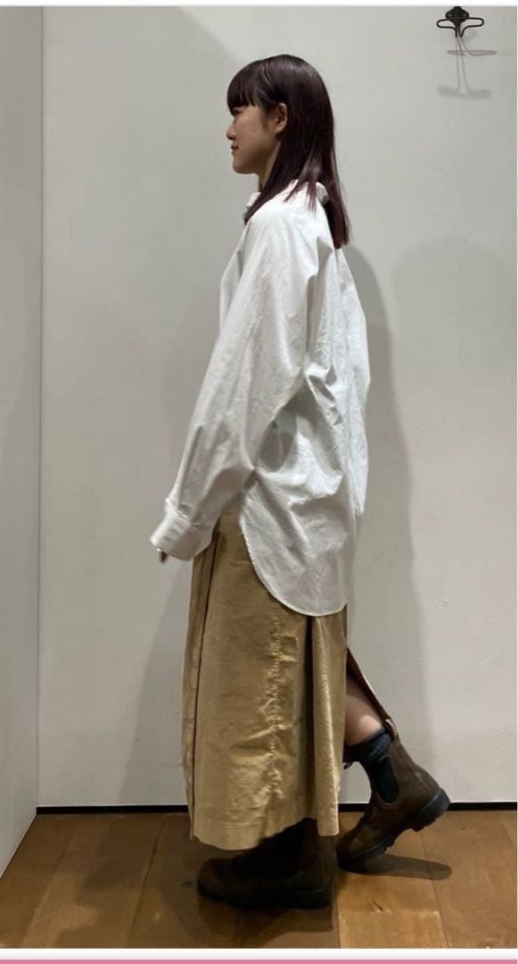 アルバム ディ ファミリアVELVET WRAP SKIRT