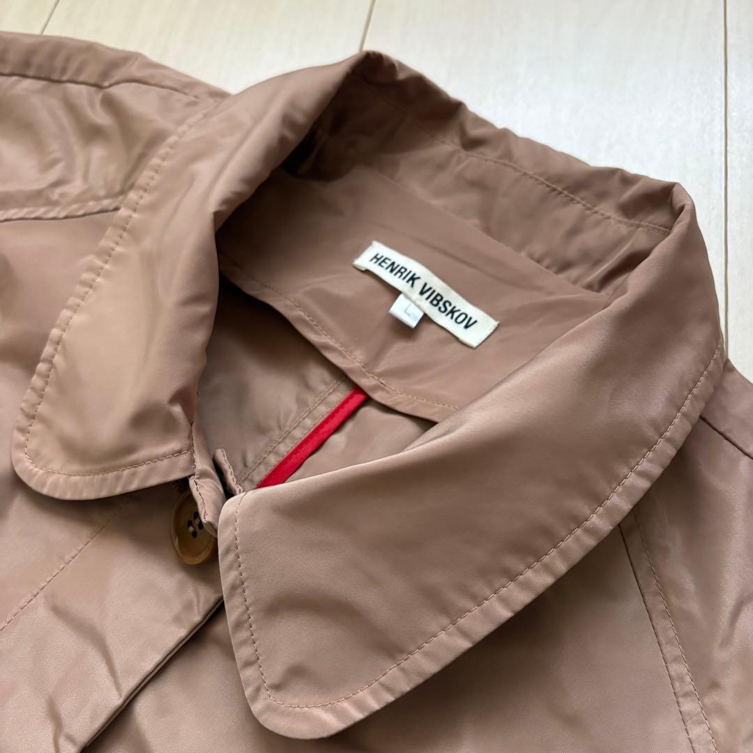 【訳あり】HENRIK VIBSKOV ZOOM COAT ステンカラーコート