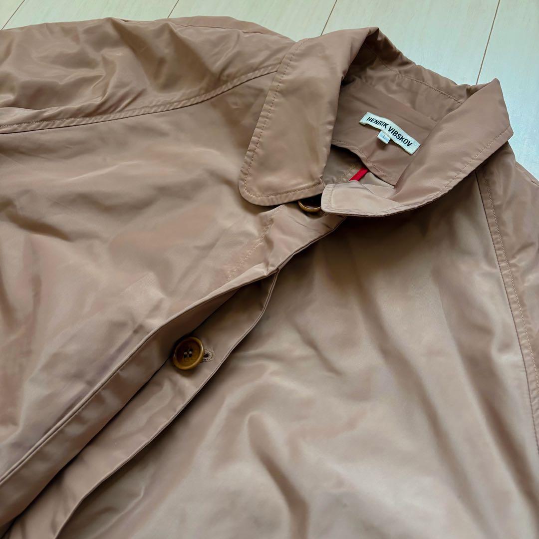 【訳あり】HENRIK VIBSKOV ZOOM COAT ステンカラーコート