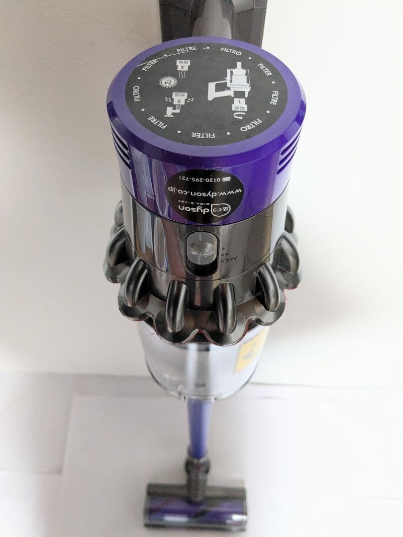 美品【55分稼働】ダイソン掃除機V10 SV12　⑫