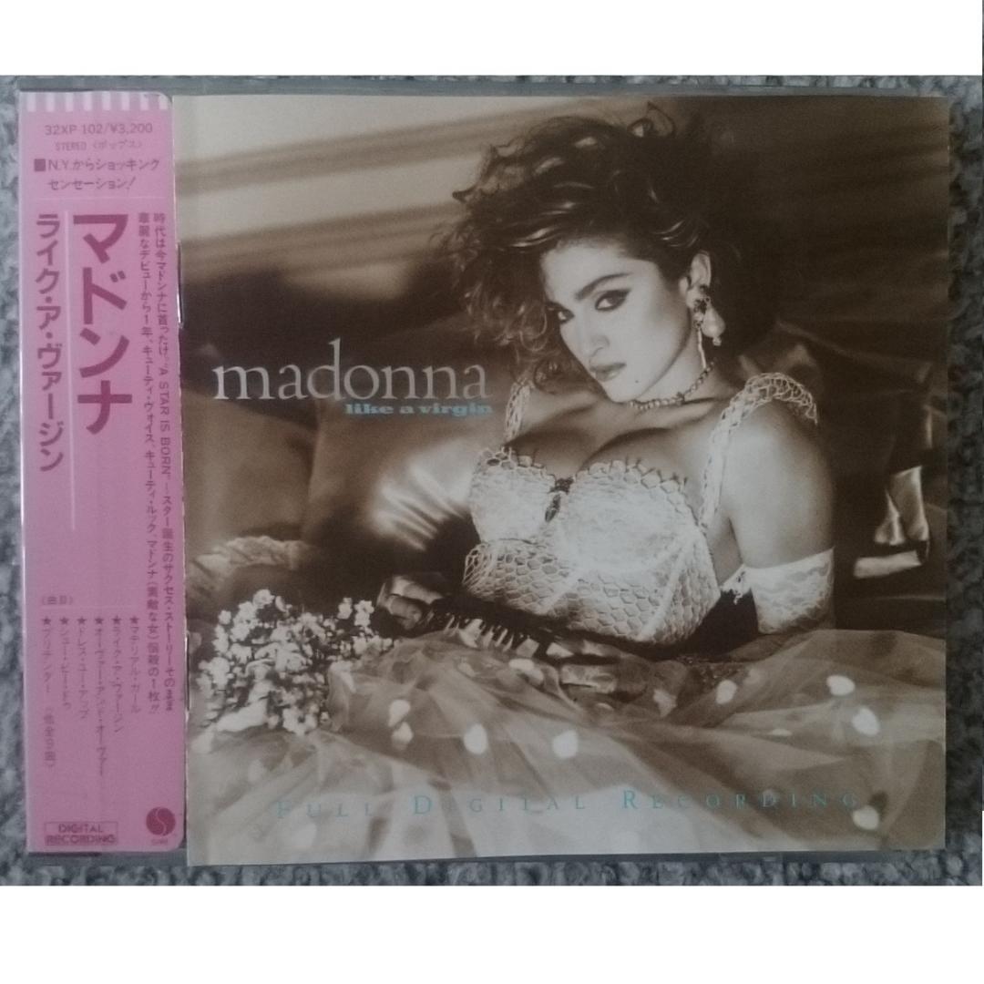 MF　　マドンナ　　ライク・ア・ヴァージン　【CD/旧規格/シール帯】