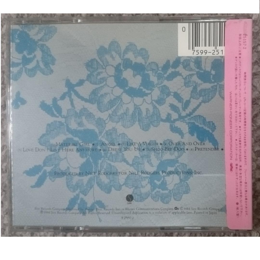 MF　　マドンナ　　ライク・ア・ヴァージン　【CD/旧規格/シール帯】