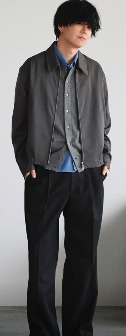 TWILL STITCH LINE SHORT BLOUSON　リドム　wim