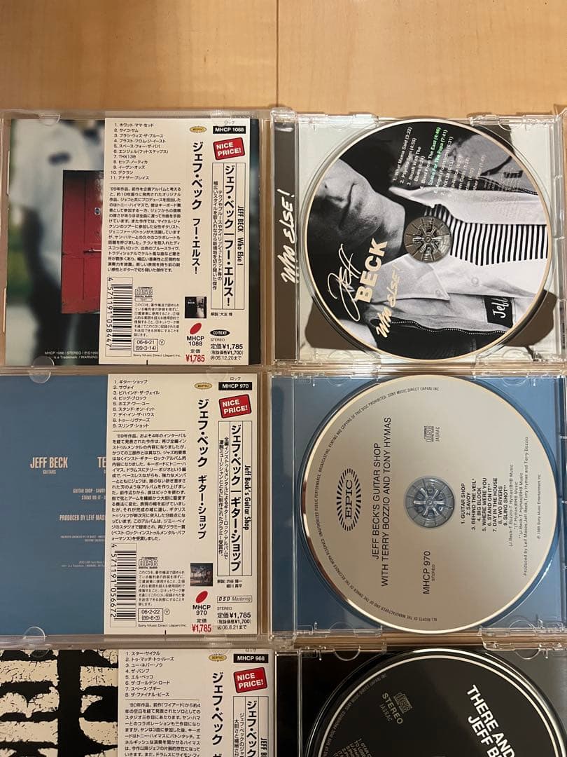 Jeff Beck ジェフベック　13枚CDまとめ