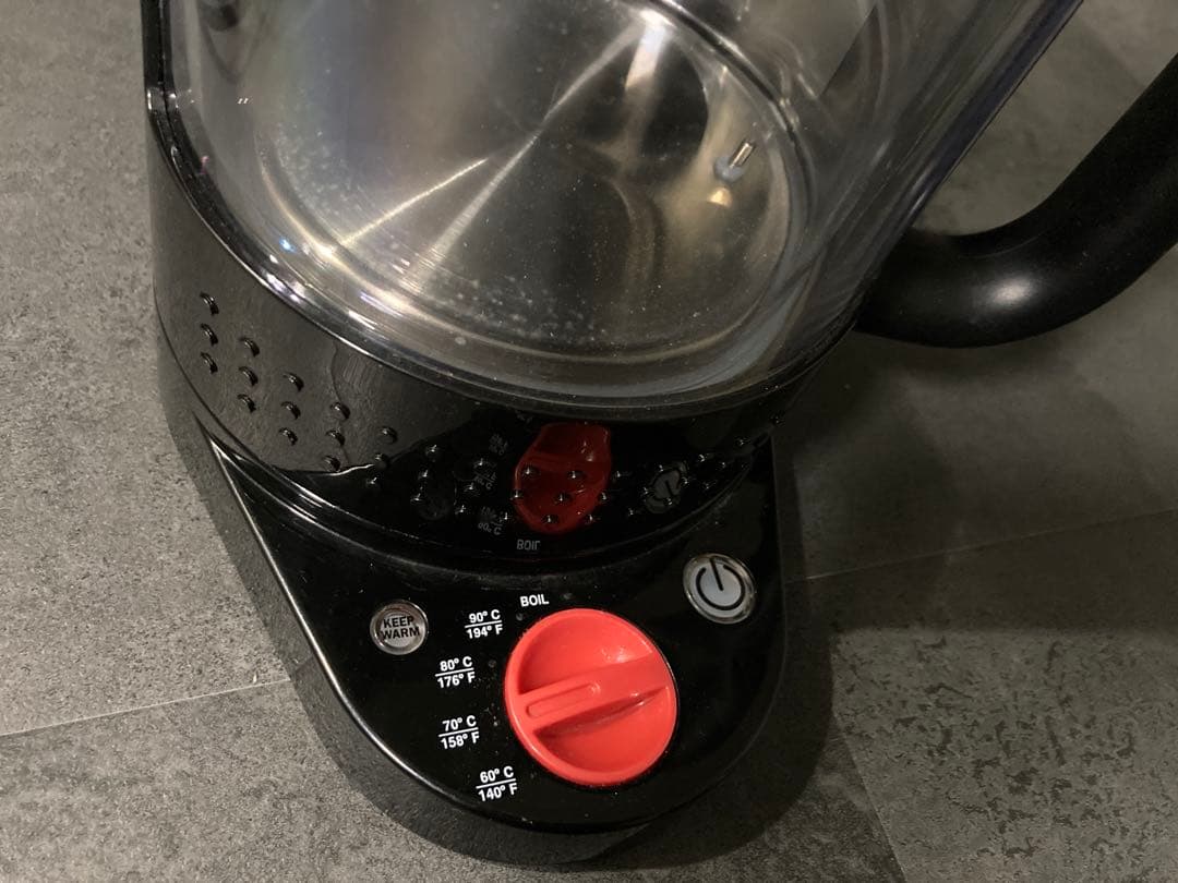 名作!デザイン家電 BODUM ボダム 電気ケトル 1.1L ダブルウォール
