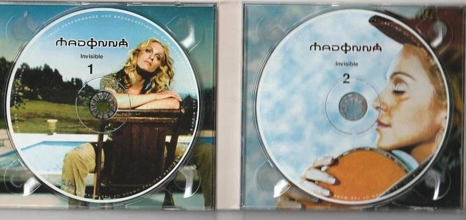 Madonna　マドンナ　Invisible　限定 2枚組 ピクチャー盤 CD