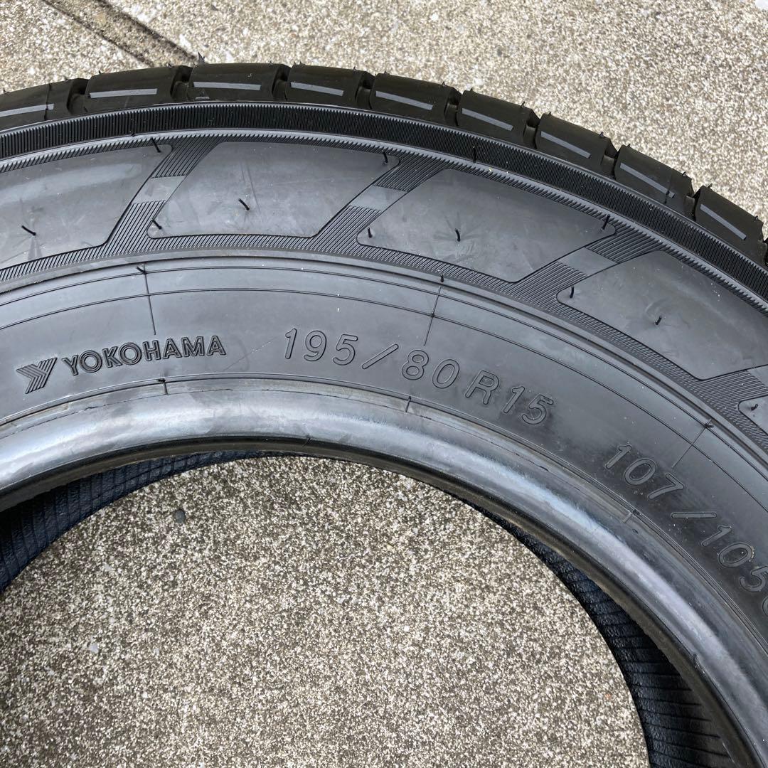 ②新車外し　YOKOHAMA 195/80R15 107-105Ｑ1本の価格