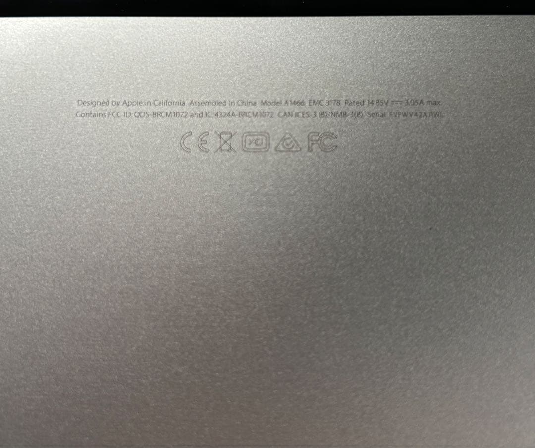 （ジャンク）Apple MacBook Air 2017