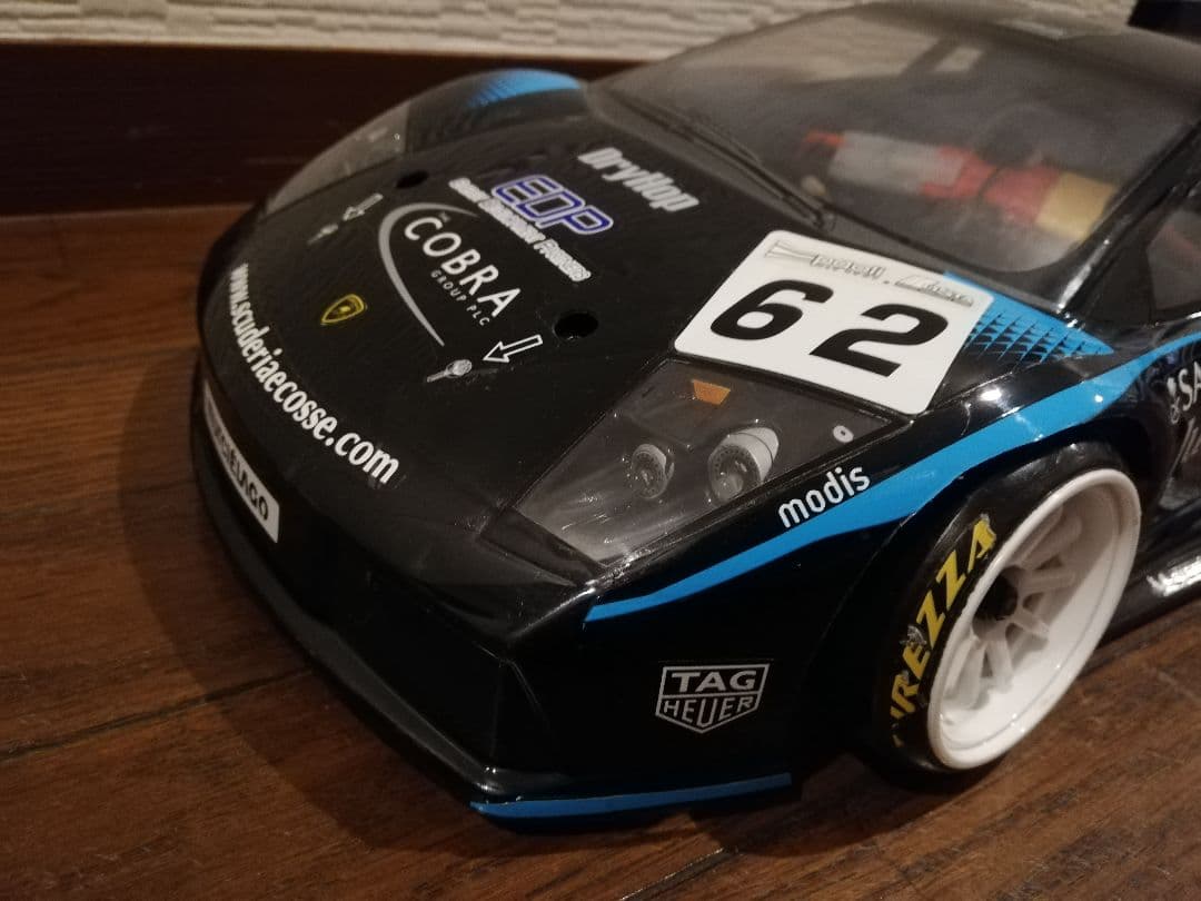 1/10 HPI ラジコン ボディ ランボルギーニ ムルシエラゴ ドリパケ等に