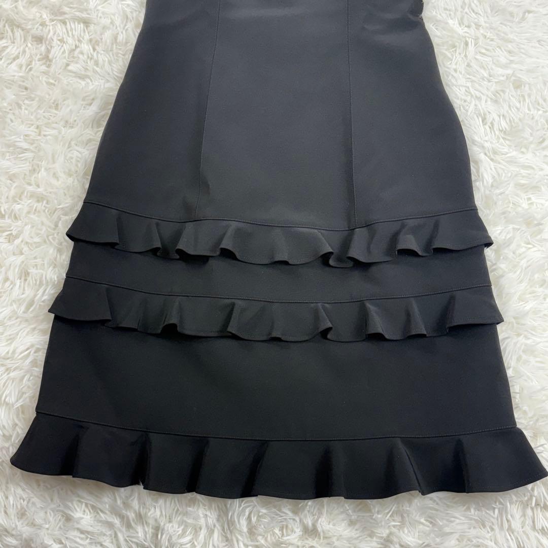 Rene ルネ　ベーシック ティアード フリル　ワンピース ドレス