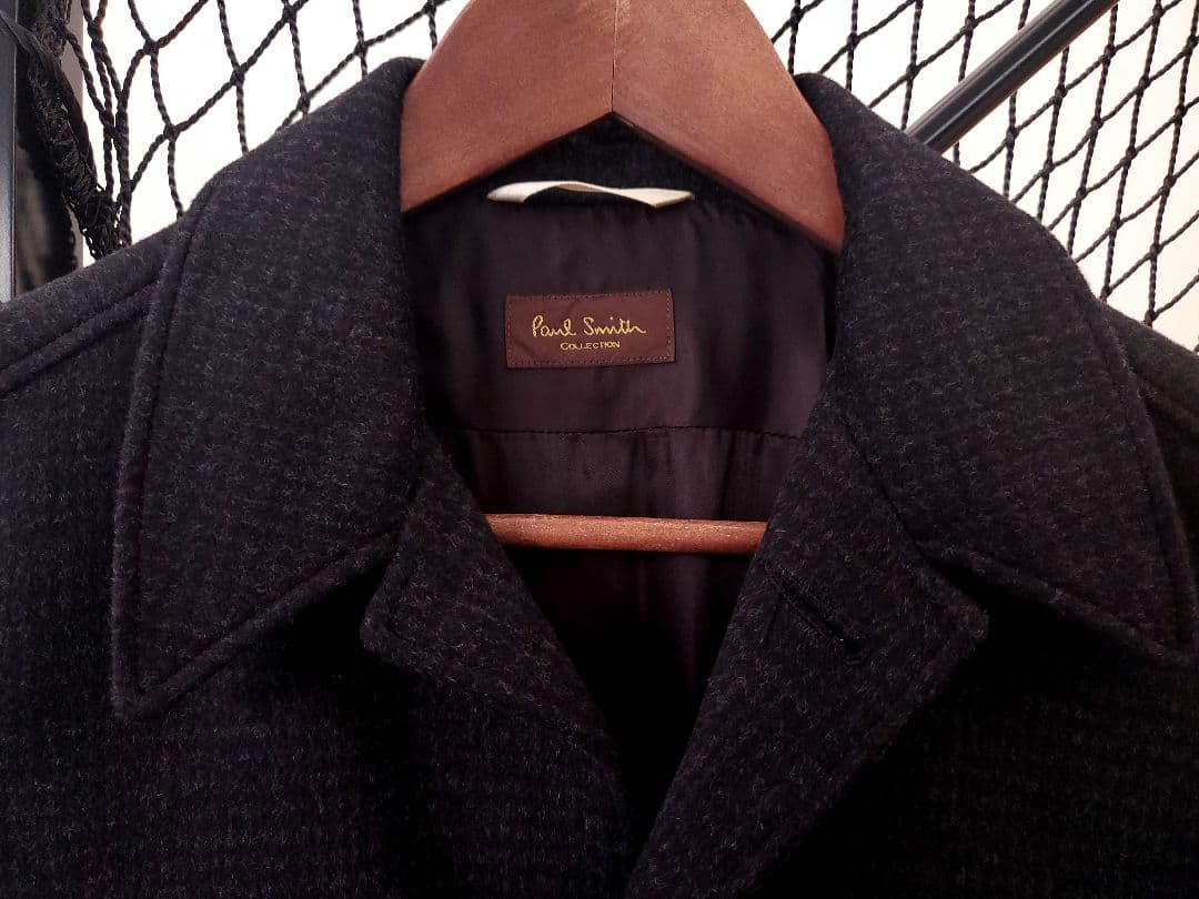 【極美品】 Paul Smith カシミヤ ブルゾン 花柄 ウール 日本製
