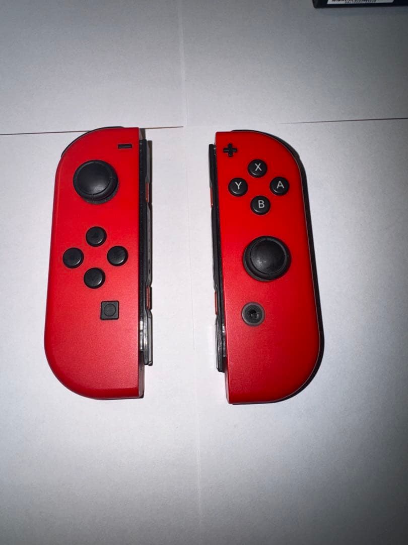 赤色 Nintendo Switch本体&ジョイコン(ジャンク)
