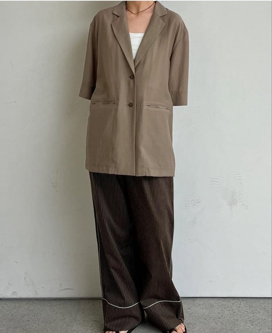 ジャケット・アウター anuke Half Sleeve Jacket