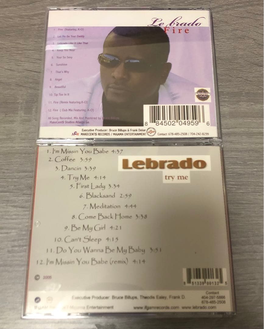 【INDIE SOUL / R&B】LEBRADO 2枚セット