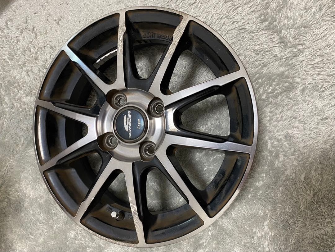 schneider シュナイダー　14インチ　4.5j 社外ホイール　２本セット