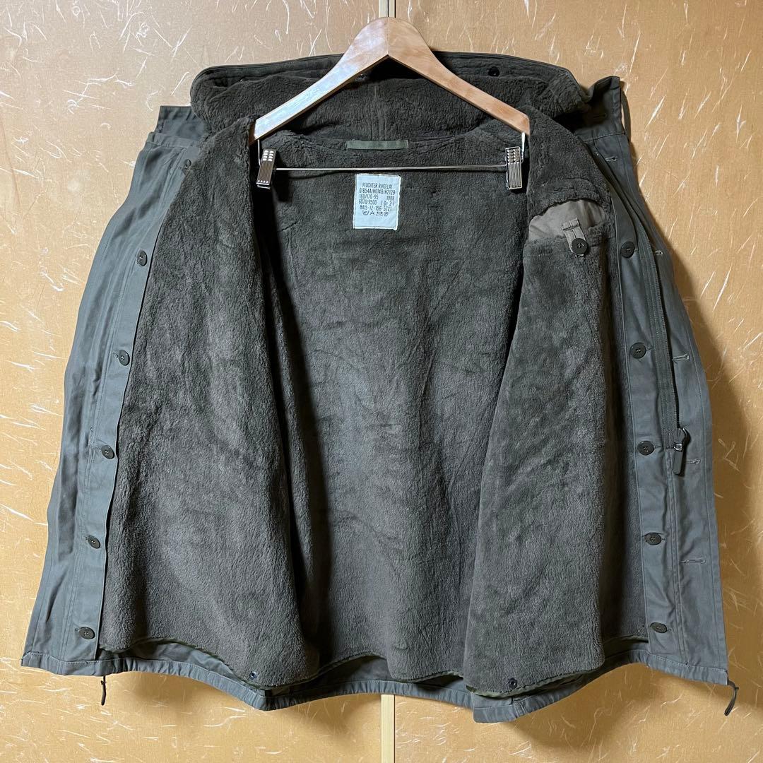 80s ドイツ軍 ジャーマンパーカー FEUCHTER 実物 GR2 BWパーカ