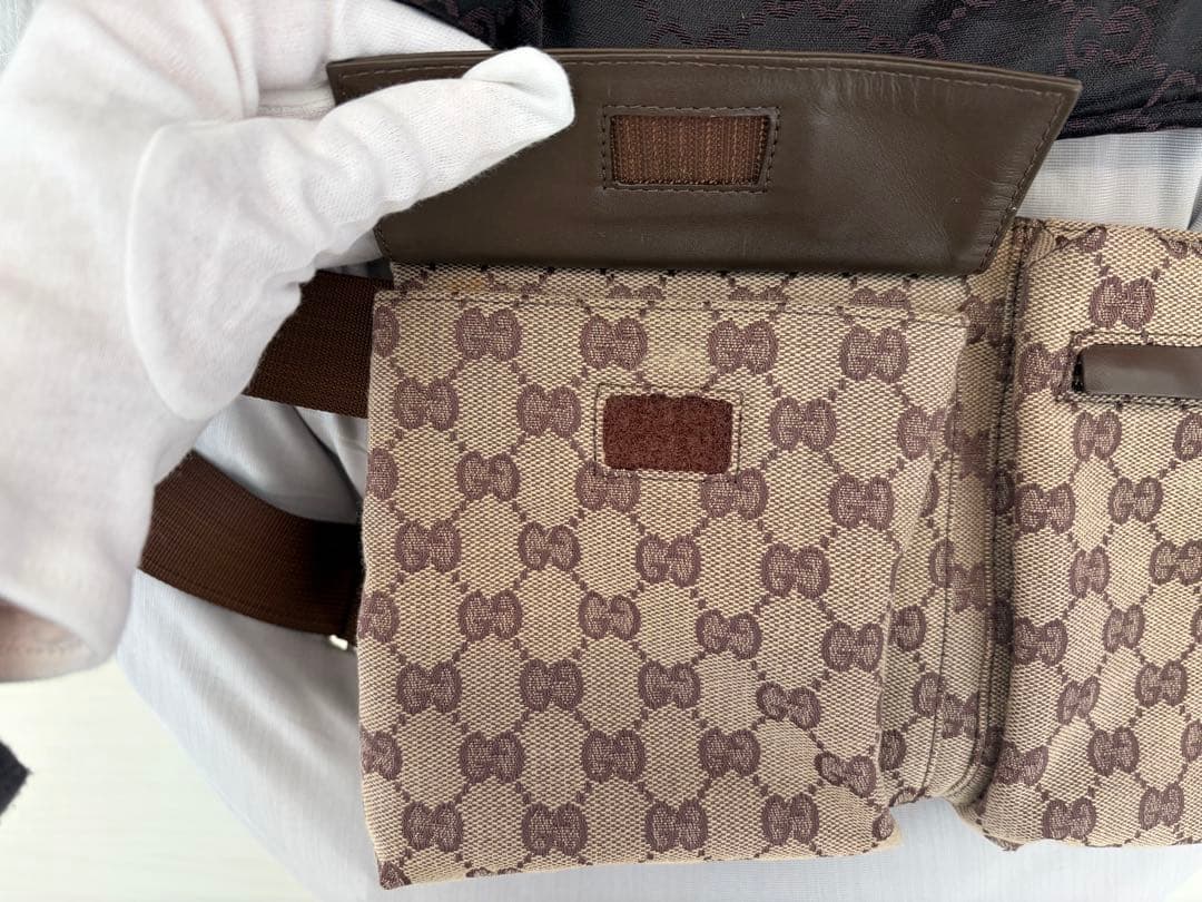 Gucci ボディバッグ ベージュ/ブラウン