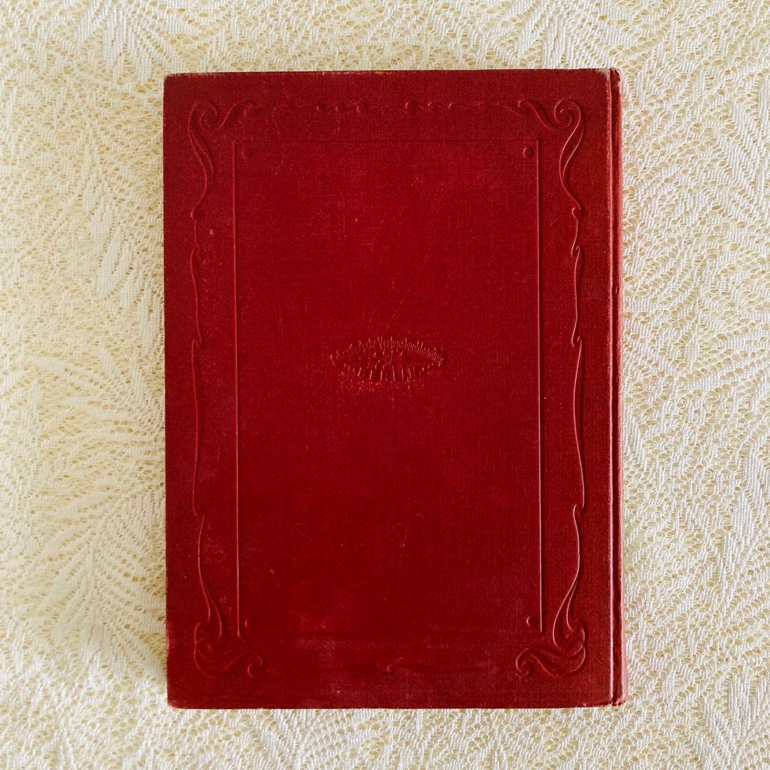 1904年刊行　ドイツの美しいアンティークブック　詩選集　優美な挿絵　洋書・古書