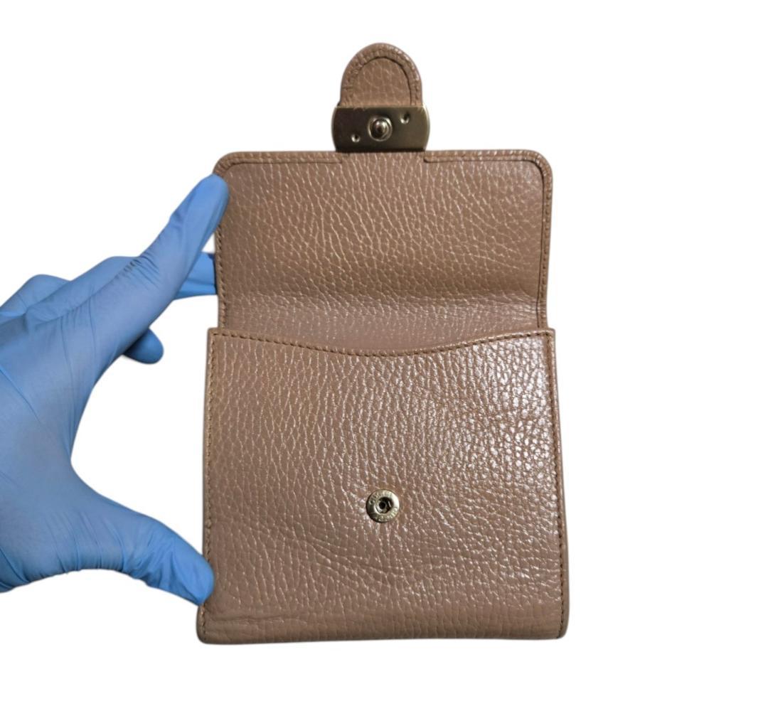 GUCCI インターロッキング　二つ折り財布　615525
