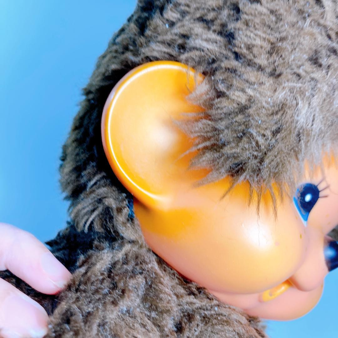 1974 モンチッチ Lサイズ セキグチ ぬいぐるみ 全長約55㎝　|4259|