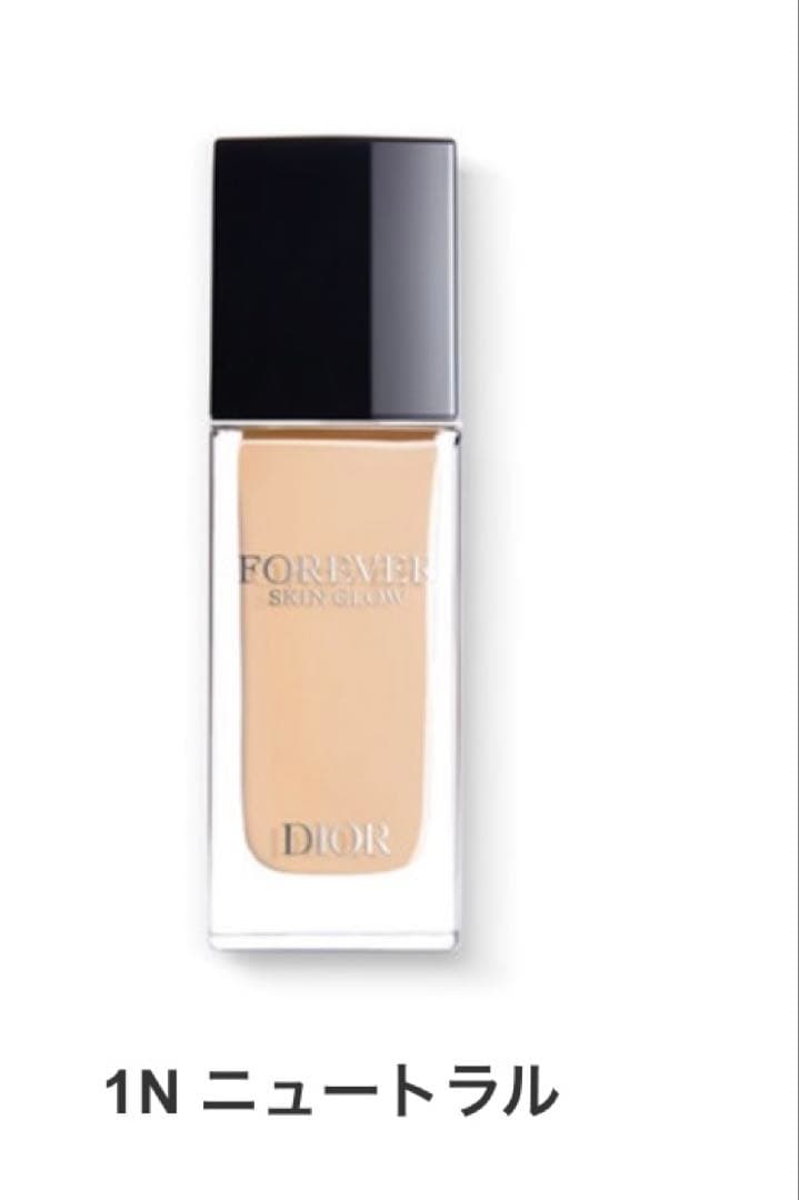 Diorリキッドファンデーション☆スキンフォーエバーフルイドグロウ1N新品未開封