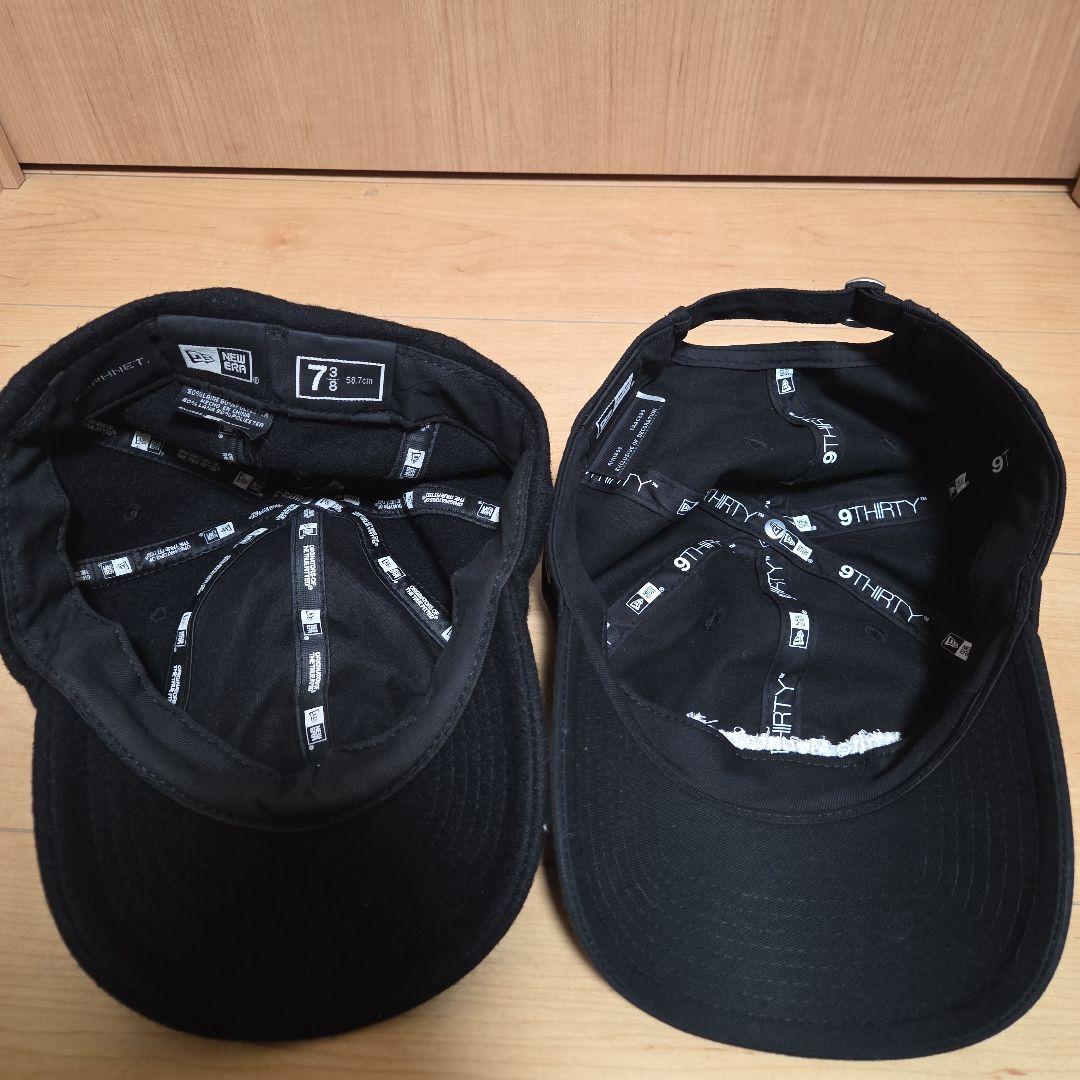 ソフとWhite Mountaineeringのニューエラ