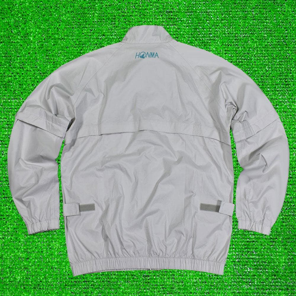v*2様 HONMA/本間ゴルフ 防風レインスーツ【ライトグレー/Ｌ】新品！