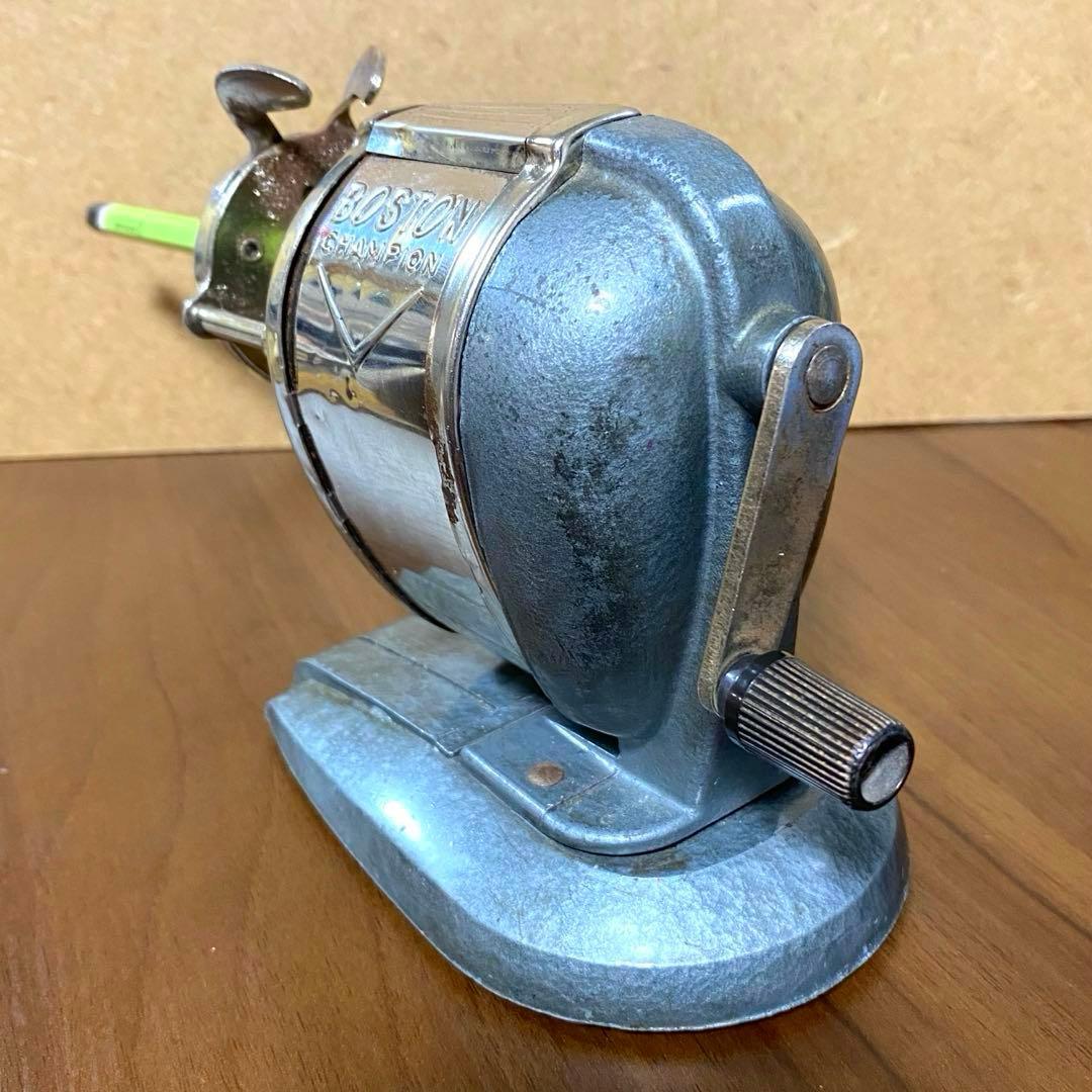 ボストン チャンピオン 手回し鉛筆削り 1950s アメリカ製 レア