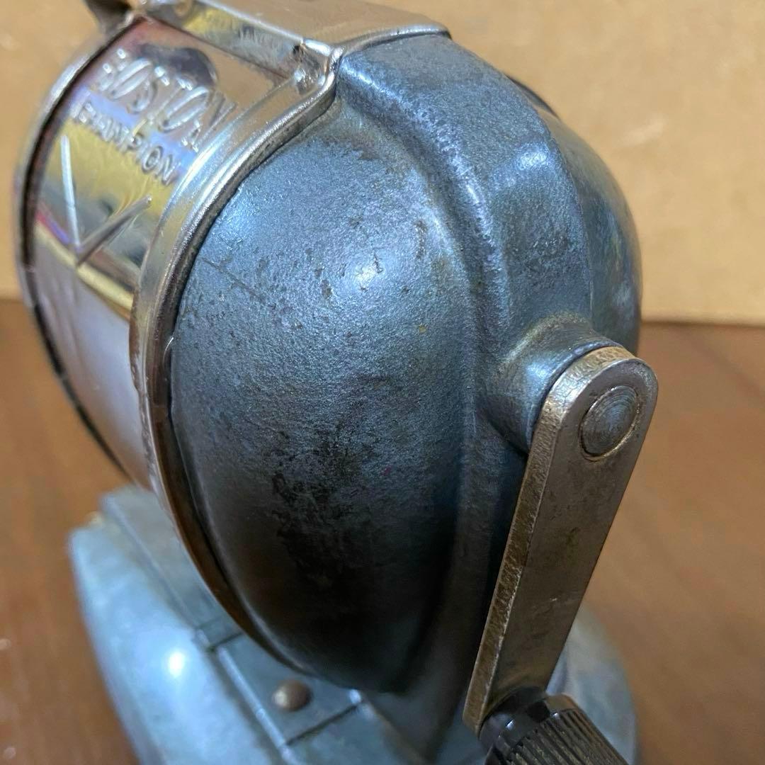 ボストン チャンピオン 手回し鉛筆削り 1950s アメリカ製 レア