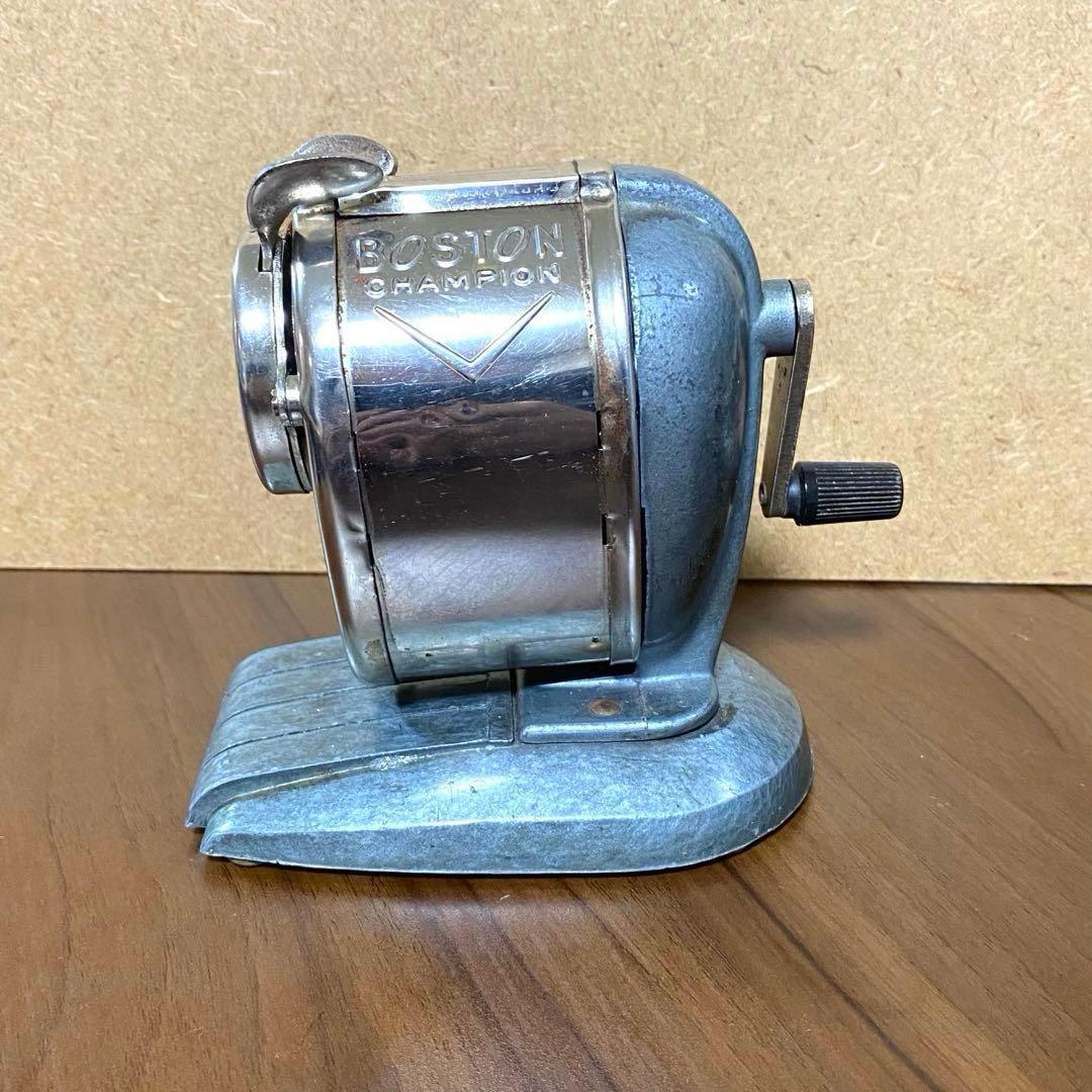 ボストン チャンピオン 手回し鉛筆削り 1950s アメリカ製 レア