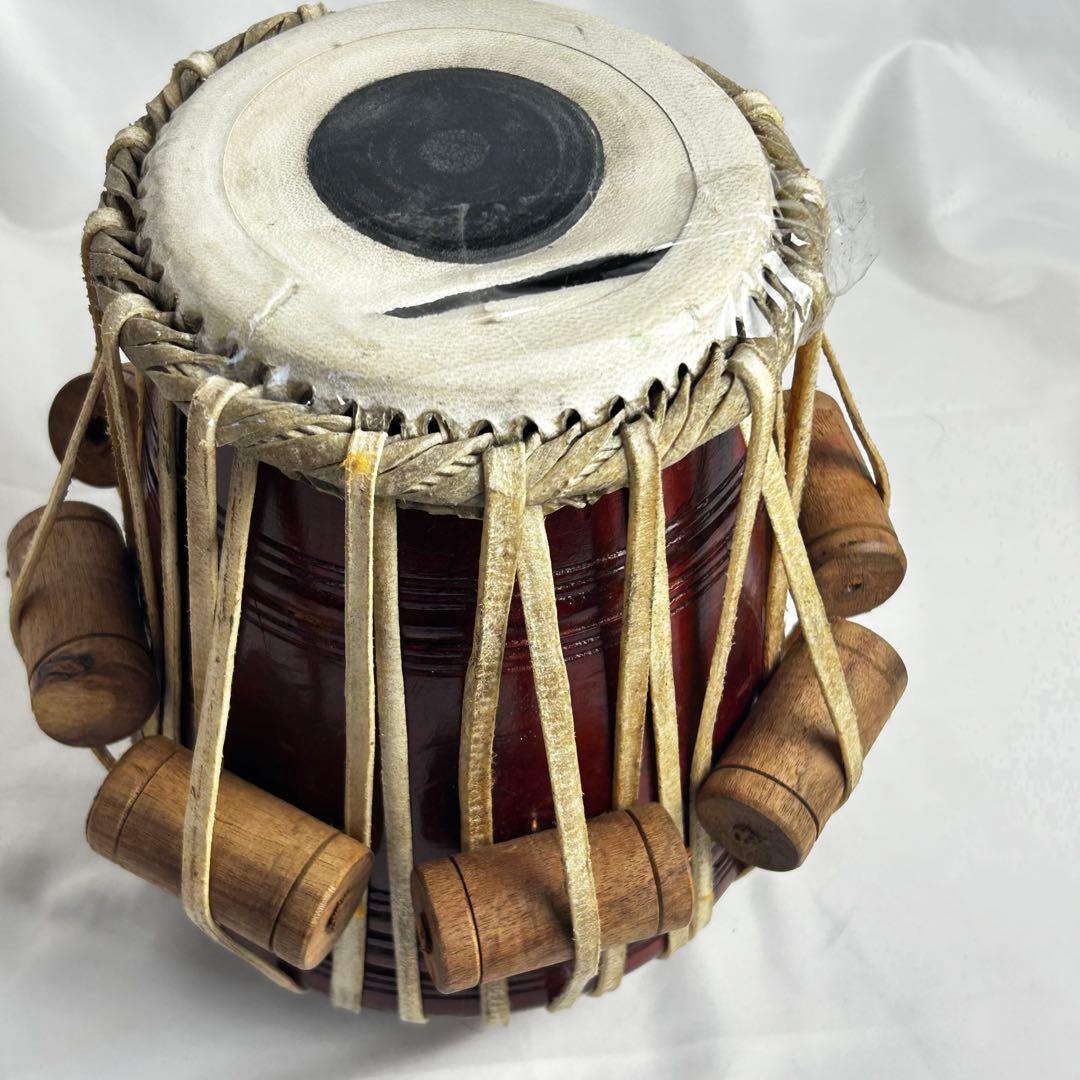 インド楽器 タブラ Tabla 打楽器セット 伝統楽器 民族楽器 ケース付