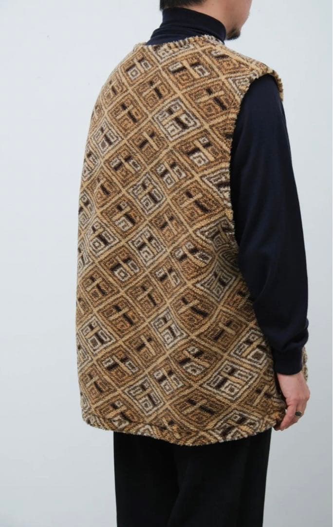 仲津3 / KUBA FLEECE VEST IMA:ZINE SP