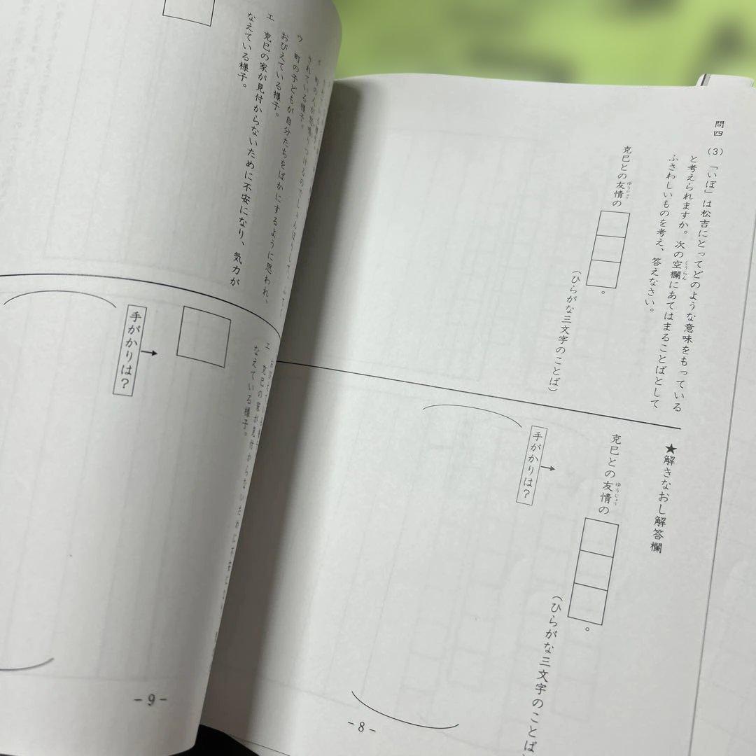 ㉔ま　サピックス　SAPIX 5年　国語　春期講習　冬期講習