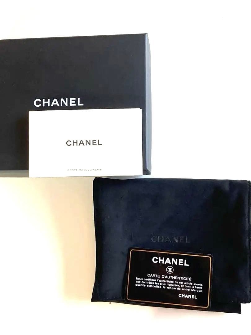 シャネル CHANEL ミニウォレット 限定 三つ折り