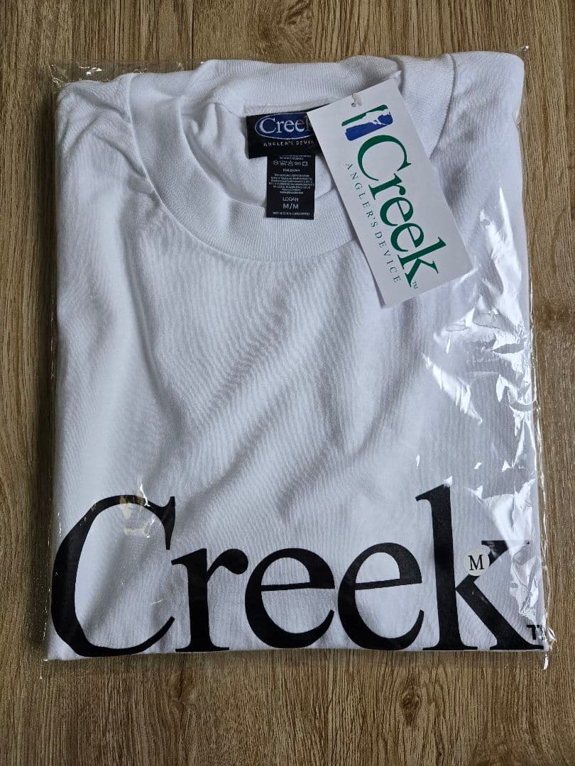 Creek Angler's Device ロゴ Tシャツ Mサイズ ホワイト