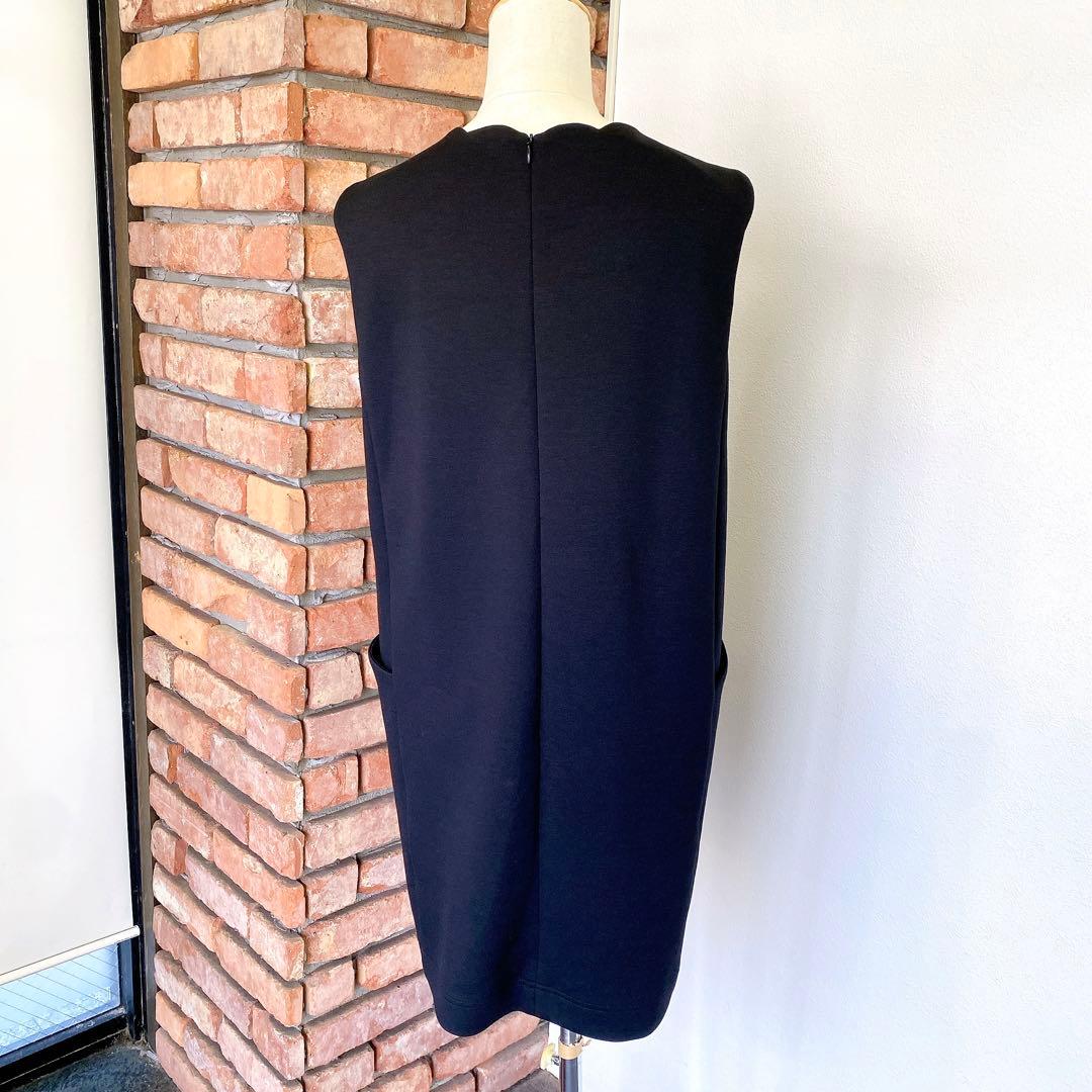 3557 定価39600 未使用 シューソネット ワンピース ノースリーブ　黒