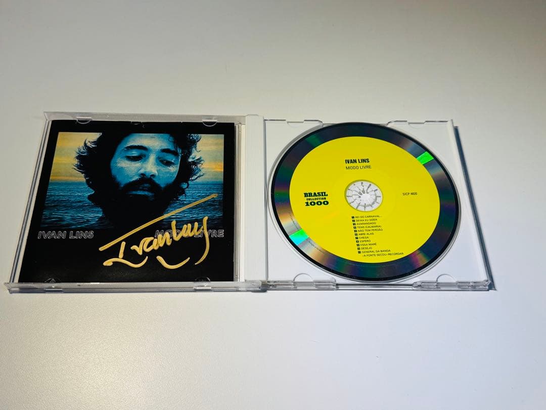 直筆サイン IVAN LINS 国内盤CD