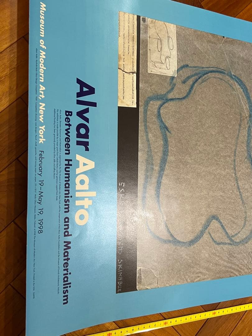 Alvar Aalto展ポスター　MOMA