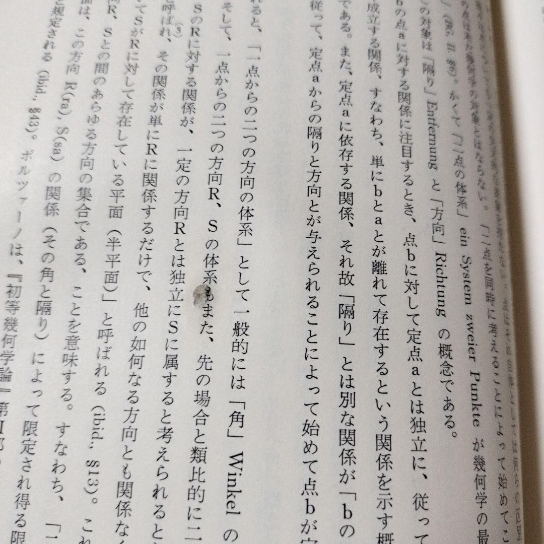 【初版】ボルツァーノの哲学